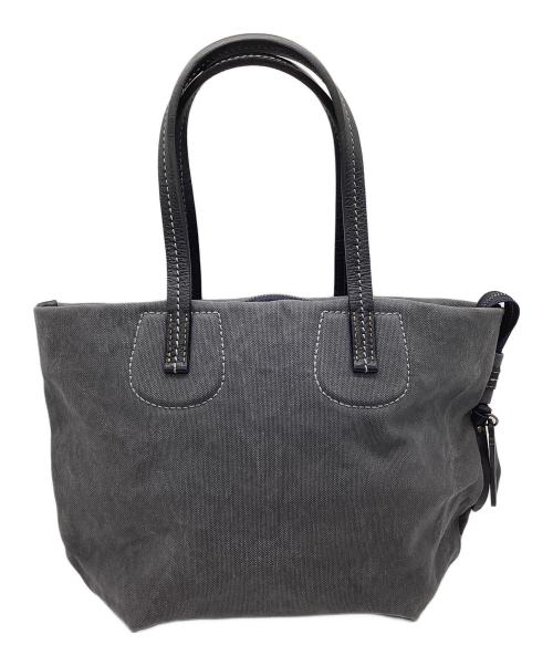 genten（ゲンテン）genten (ゲンテン) トートバッグ グレーの古着・服飾アイテム