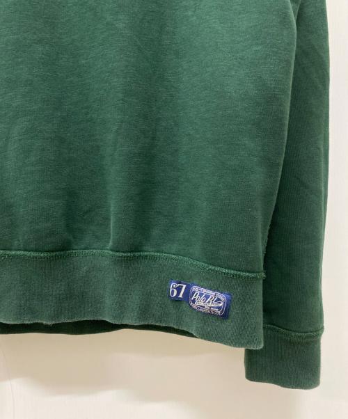 POLO RALPH LAUREN（ポロ・ラルフローレン）POLO RALPH LAUREN (ポロ・ラルフローレン) スウェット グリーン サイズ:Lの古着・服飾アイテム