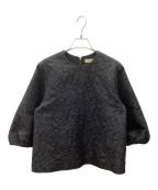 Demi-Luxe Beamsデミルクス ビームス）の古着「半袖ブラウス」｜ブラック