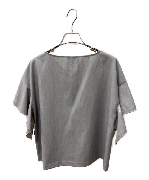 UNITED ARROWS TOKYO（ユナイテッドアローズトウキョウ）UNITED ARROWS TOKYO (ユナイテッドアローズトウキョウ) 半袖ブラウス グレー サイズ:36の古着・服飾アイテム