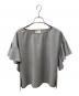 UNITED ARROWS TOKYO（ユナイテッドアローズトウキョウ）の古着「半袖ブラウス」｜グレー