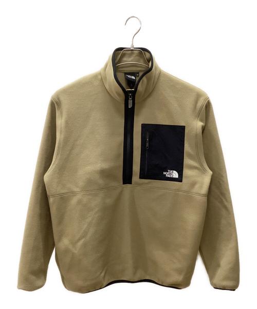 THE NORTH FACE（ザ ノース フェイス）THE NORTH FACE (ザ ノース フェイス) ビッグホーンプルオーバー リースジャケット カーキ×ブラック サイズ:Mの古着・服飾アイテム