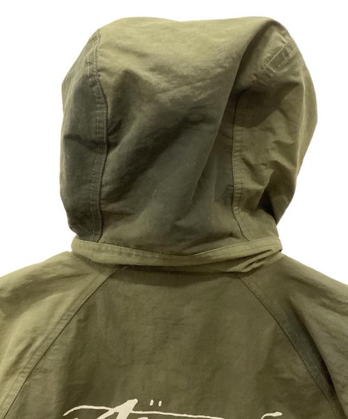 stussy（ステューシー）stussy (ステューシー) BEACH SHELL WAVE DYE グリーン サイズ:Mの古着・服飾アイテム