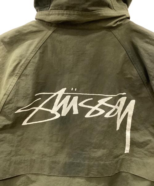 stussy（ステューシー）stussy (ステューシー) BEACH SHELL WAVE DYE グリーン サイズ:Mの古着・服飾アイテム