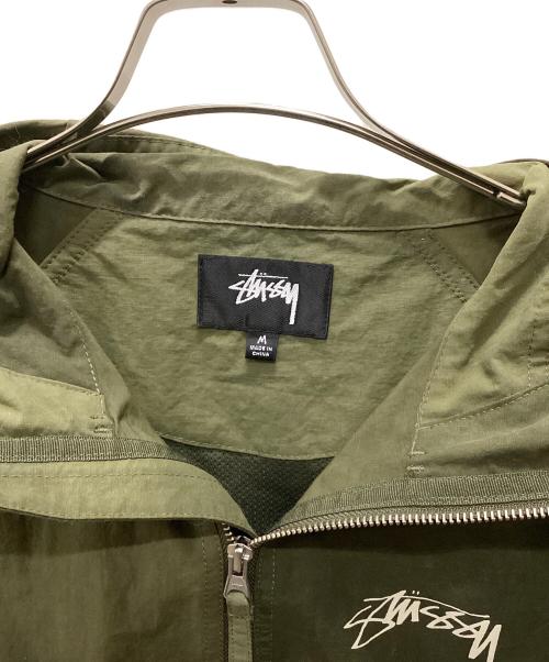 stussy（ステューシー）stussy (ステューシー) BEACH SHELL WAVE DYE グリーン サイズ:Mの古着・服飾アイテム