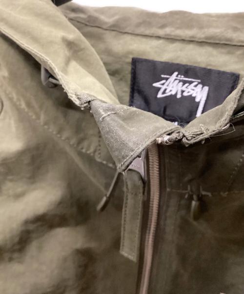 stussy（ステューシー）stussy (ステューシー) BEACH SHELL WAVE DYE グリーン サイズ:Mの古着・服飾アイテム