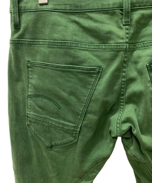 G-STAR RAW（ジースターロゥ）G-STAR RAW (ジースターロゥ) デニムパンツ グリーン サイズ:33の古着・服飾アイテム