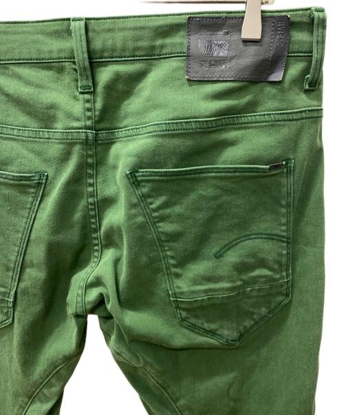 G-STAR RAW（ジースターロゥ）G-STAR RAW (ジースターロゥ) デニムパンツ グリーン サイズ:33の古着・服飾アイテム