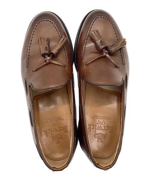 berwick（バーウィック）berwick (バーウィック) タッセルローファー ブラウン サイズ:24cmの古着・服飾アイテム