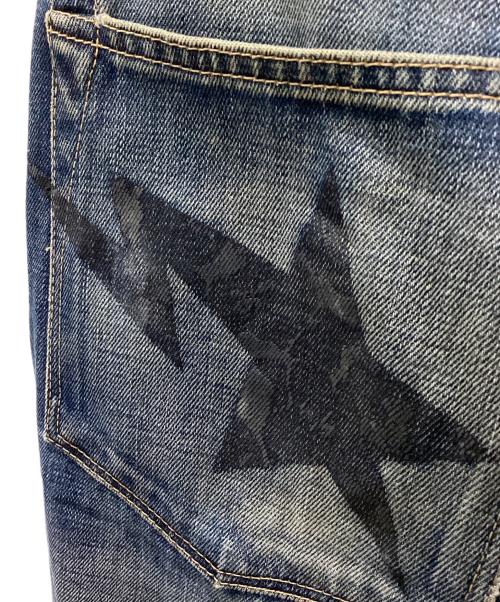 A BATHING APE（アベイシングエイプ）A BATHING APE (ア ベイシング エイプ) A BATHING APE デニムパンツ インディゴ サイズ:Lの古着・服飾アイテム