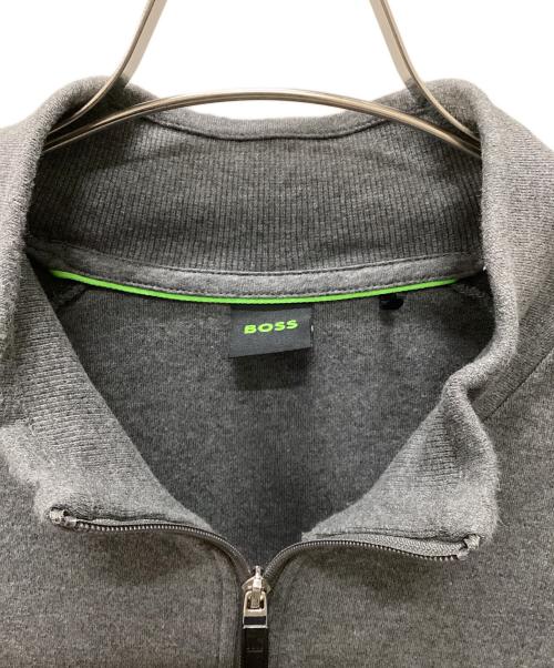 BOSS（ボス）BOSS (ボス) BOSS ジップジャケット グレー サイズ:XLの古着・服飾アイテム