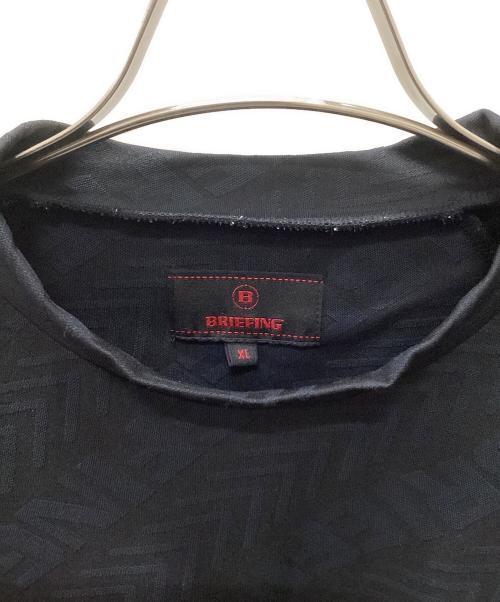 BRIEFING（ブリーフィング）BRIEFING (ブリーフィング) BRIEFING ゴルフウェア(トップス) ブラック サイズ:XLの古着・服飾アイテム
