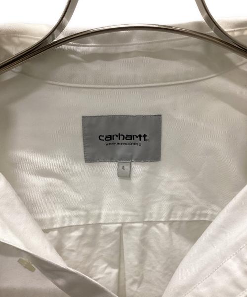CarHartt（カーハート）CarHartt (カーハート) 長袖シャツ ホワイト サイズ:Lの古着・服飾アイテム