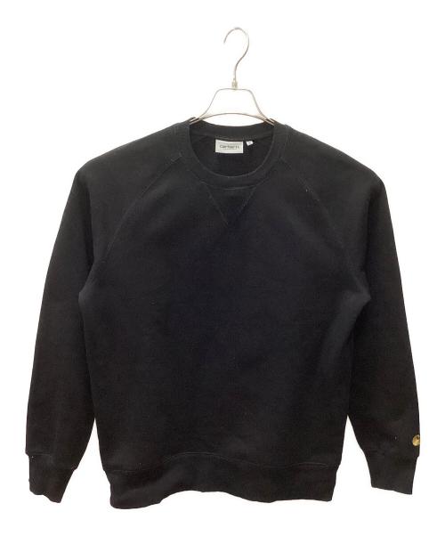 CarHartt（カーハート）CarHartt (カーハート) WIP CHASE SWEATSHIRT ブラック サイズ:Mの古着・服飾アイテム
