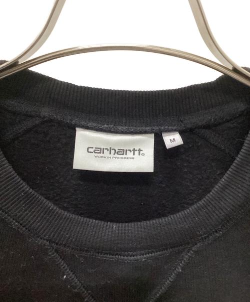 CarHartt（カーハート）CarHartt (カーハート) WIP CHASE SWEATSHIRT ブラック サイズ:Mの古着・服飾アイテム