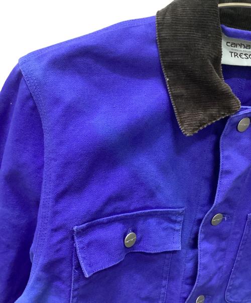 CarHartt（カーハート）CarHartt (カーハート) TRESOR (トレゾア) Way of The Light Michigan Coat ブルー サイズ:Mの古着・服飾アイテム