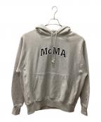 Champion×MoMAチャンピオン×モマ）の古着「REVERSE WEAVE」｜グレー