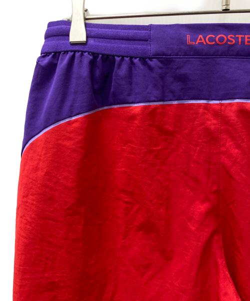 LACOSTE SPORT（ラコステスポーツ）LACOSTE SPORT (ラコステスポーツ) ハーフパンツ パープル×レッド サイズ:1の古着・服飾アイテム
