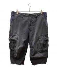 WTAPS（ダブルタップス）の古着「WTAPS JUNGLE CHOPPED ハーフパンツ」｜ネイビー