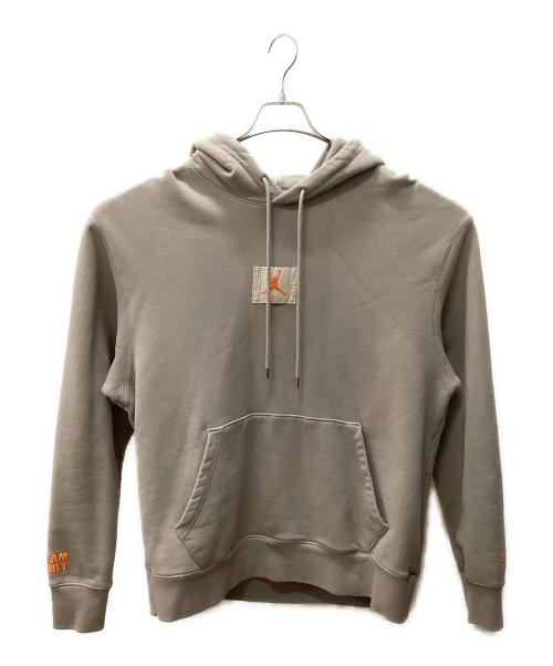 JORDAN（ジョーダン）JORDAN (ジョーダン) AIR JDN IFC HOODIE SL ENIGMA STONE ベージュ サイズ:Lの古着・服飾アイテム
