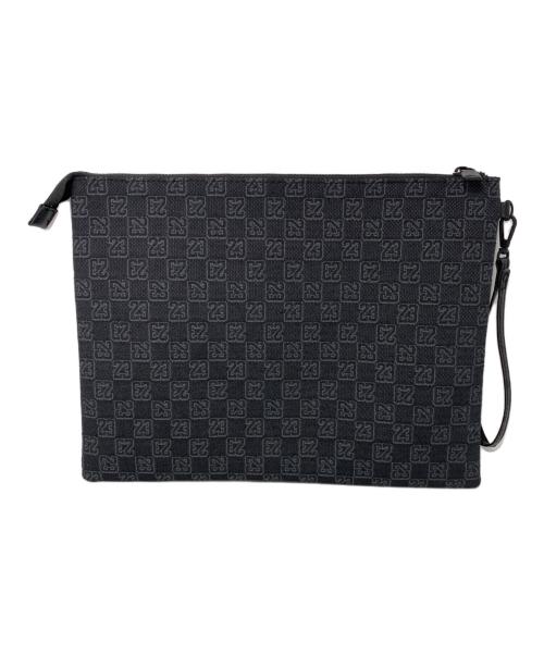 JORDAN（ジョーダン）JORDAN (ジョーダン) MONOGRAM POUCH グレーの古着・服飾アイテム