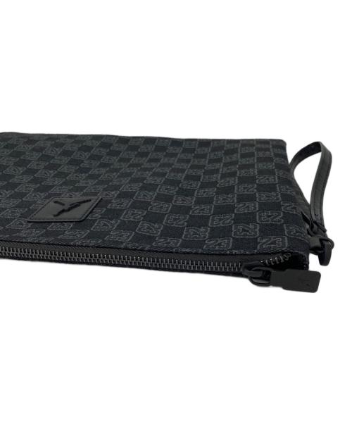 JORDAN（ジョーダン）JORDAN (ジョーダン) MONOGRAM POUCH グレーの古着・服飾アイテム