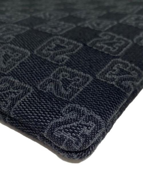 JORDAN（ジョーダン）JORDAN (ジョーダン) MONOGRAM POUCH グレーの古着・服飾アイテム