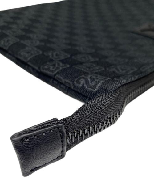 JORDAN（ジョーダン）JORDAN (ジョーダン) MONOGRAM POUCH グレーの古着・服飾アイテム