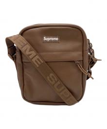 SUPREME（シュプリーム）の古着「レザーショルダーバッグ」｜ブラウン