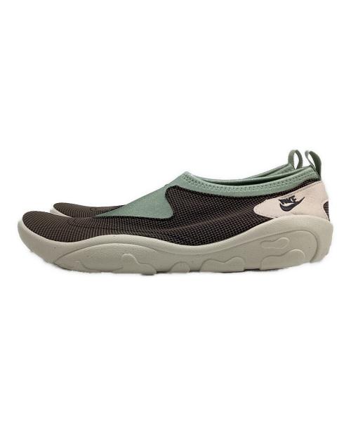NIKE（ナイキ）NIKE (ナイキ) Aqua Turf 'Jade Horizon Off Noir' ブラウン×アイボリー サイズ:28cmの古着・服飾アイテム