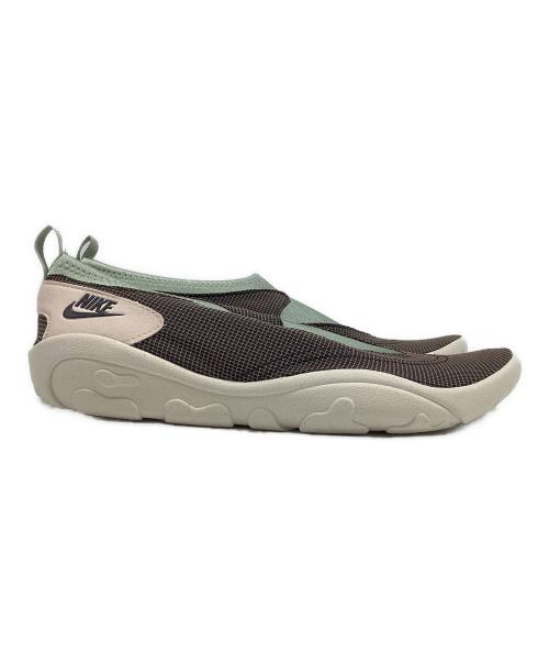 NIKE（ナイキ）NIKE (ナイキ) Aqua Turf 'Jade Horizon Off Noir' ブラウン×アイボリー サイズ:28cmの古着・服飾アイテム