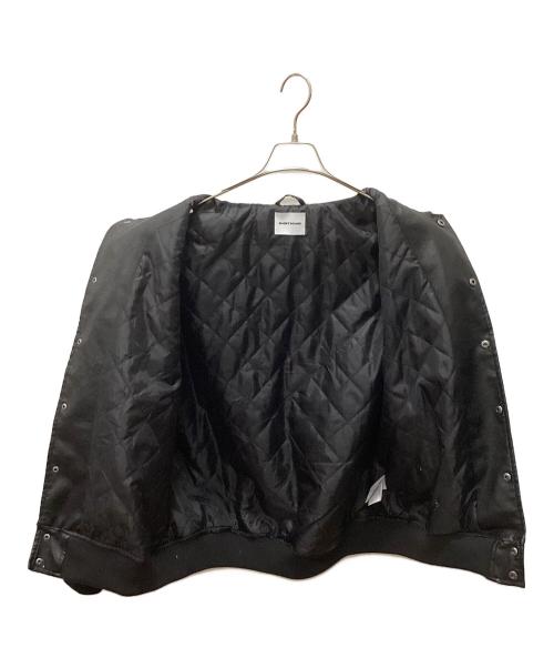 SHORT ROUND（ショートラウンド）SHORT ROUND (ショートラウンド) PUブルゾン ブラック サイズ:Mの古着・服飾アイテム