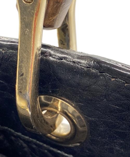 GUCCI（グッチ）GUCCI (グッチ) バンブーショッパースモールバッグ ブラックの古着・服飾アイテム