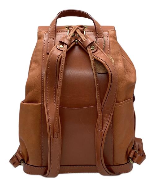鞄いたがき（カバンイタガキ）鞄いたがき (カバンイタガキ) レザーリュック ブラウンの古着・服飾アイテム