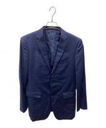 BURBERRY BLACK LABEL（バーバリーブラックレーベル）の古着「スーツジャケット」｜ネイビー