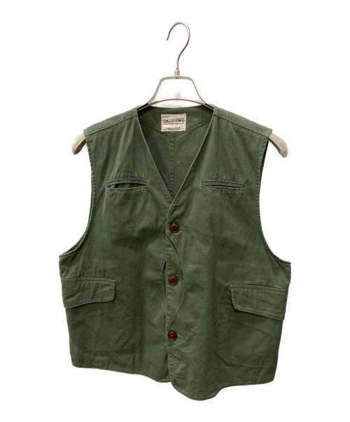 OKONKWO（オコンクウォ）OKONKWO (オコンクウォ) ベスト グリーン サイズ:XLの古着・服飾アイテム