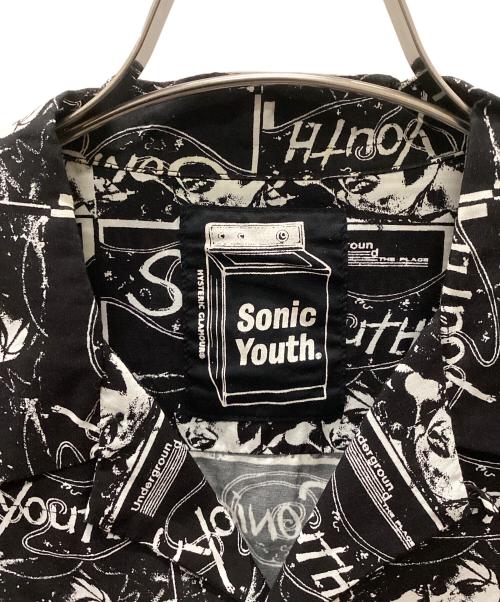 Hysteric Glamour（ヒステリックグラマー）Hysteric Glamour (ヒステリックグラマー) Sonic Youth ブラック サイズ:Mの古着・服飾アイテム