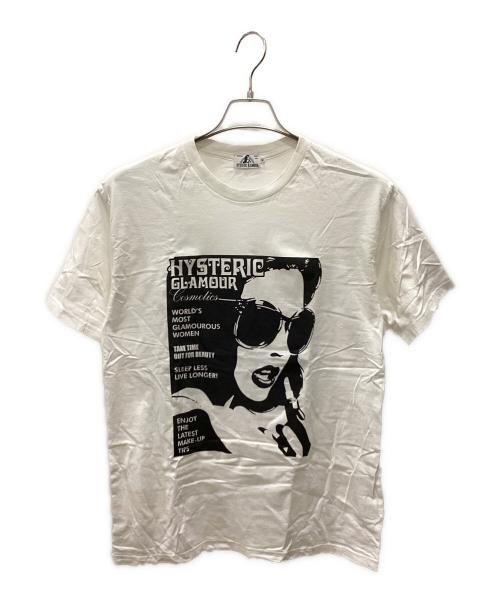 Hysteric Glamour（ヒステリックグラマー）Hysteric Glamour (ヒステリックグラマー) Hysteric Glamour Tシャツ ホワイト サイズ:Mの古着・服飾アイテム