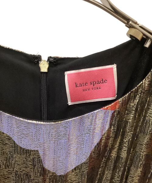 Kate Spade（ケイトスペード）Kate Spade (ケイトスペード) ノースリーブワンピース マルチカラーの古着・服飾アイテム