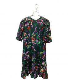 Kate Spade（ケイトスペード）の古着「Kate Spade 半袖ワンピース」｜グリーン