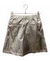 NOISE MAKER (ノイズメーカー) メタリックタックショートパンツ シルバー サイズ:36：8000円