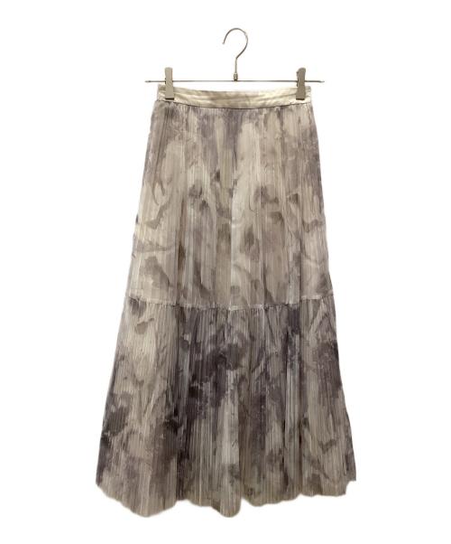 Snidel（スナイデル）Snidel (スナイデル) Snidel チュールスカート グレーの古着・服飾アイテム