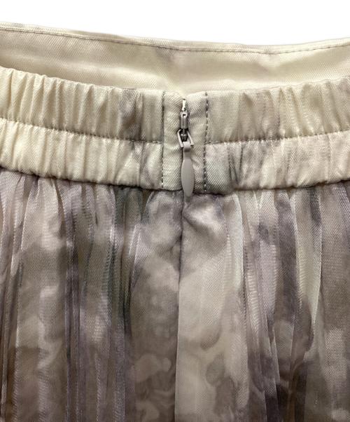 Snidel（スナイデル）Snidel (スナイデル) Snidel チュールスカート グレーの古着・服飾アイテム