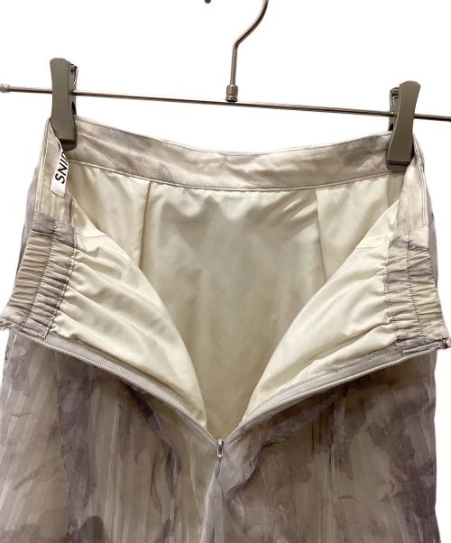 Snidel（スナイデル）Snidel (スナイデル) Snidel チュールスカート グレーの古着・服飾アイテム