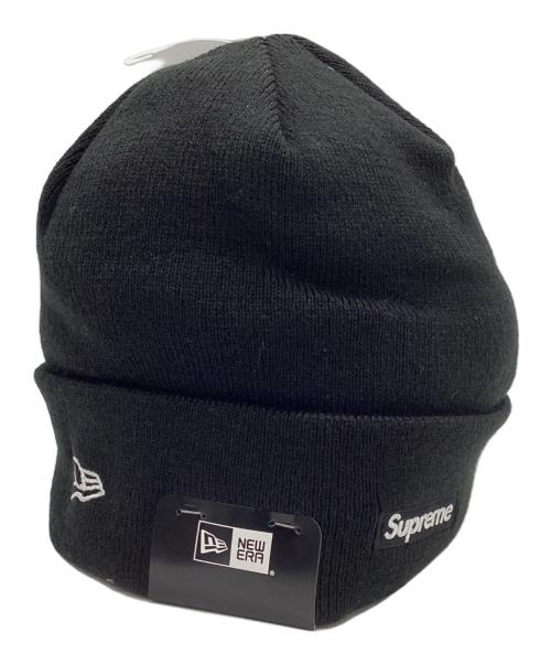 SUPREME（シュプリーム）Supreme (シュプリーム) New Era (ニューエラ) ニット帽 ブラック 未使用品の古着・服飾アイテム