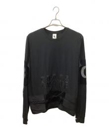 NIKE×UNDERCOVER（ナイキ×アンダーカバー）の古着「UNDERCOVER × NIKE 長袖Tシャツ」｜ブラック