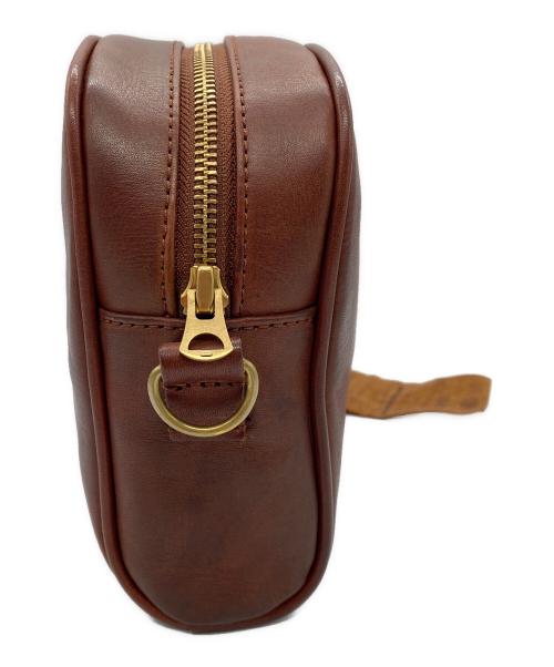 vasco（ヴァスコ）vasco (ヴァスコ) LEATHER OFFICER POUCH BAG ブラウンの古着・服飾アイテム