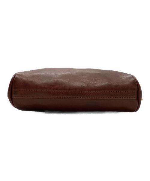 vasco（ヴァスコ）vasco (ヴァスコ) LEATHER OFFICER POUCH BAG ブラウンの古着・服飾アイテム