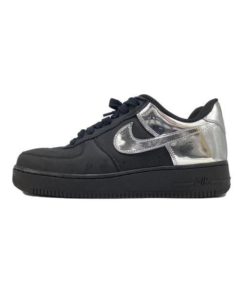 NIKE（ナイキ）NIKE (ナイキ) AIR FORCE1 LOW ブラック×シルバー サイズ:27cmの古着・服飾アイテム