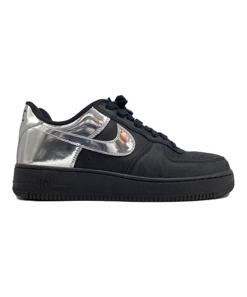 NIKE（ナイキ）NIKE (ナイキ) AIR FORCE1 LOW ブラック×シルバー サイズ:27cmの古着・服飾アイテム